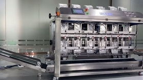 迷你型灌裝機(jī)罐裝機(jī) 封口打碼全自動(dòng)面膜一體機(jī)